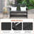 High Density Polyethylene Outdoor Bench-1166764171