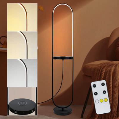 125 cm Led-Stehlampe Shauny