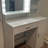Vanity Desk With Mirror & Light, Large Drawer Three Level Storage, Adjustable Brightness For Makeup And Skincare-747085644