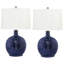 Lampe de table bleu amiral 27 po Padua