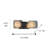 Vivian 2 - Light Vanity Light