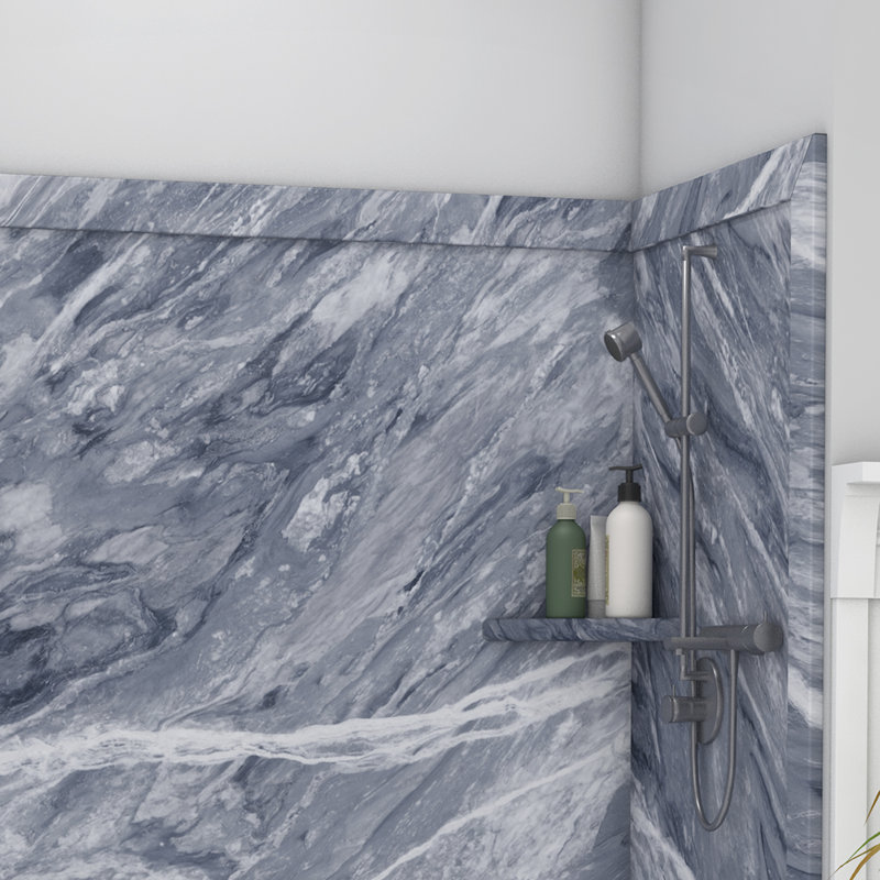 FlexStone Elite 60"W x 32"D x 60"H Alcove Bathtub Surround in Beaumont, Beaumont