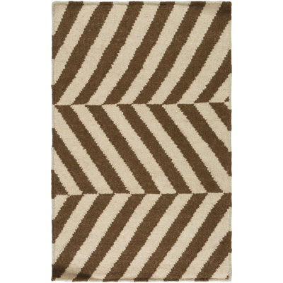 Araliya Wool Geometric Indoor Rug