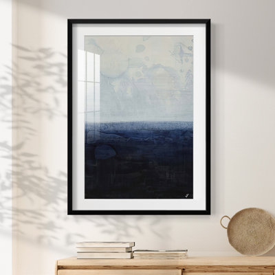 Ocean Wash -Framed Print