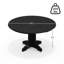 Table de conversation extérieure en PEHD Kahn-1059957625