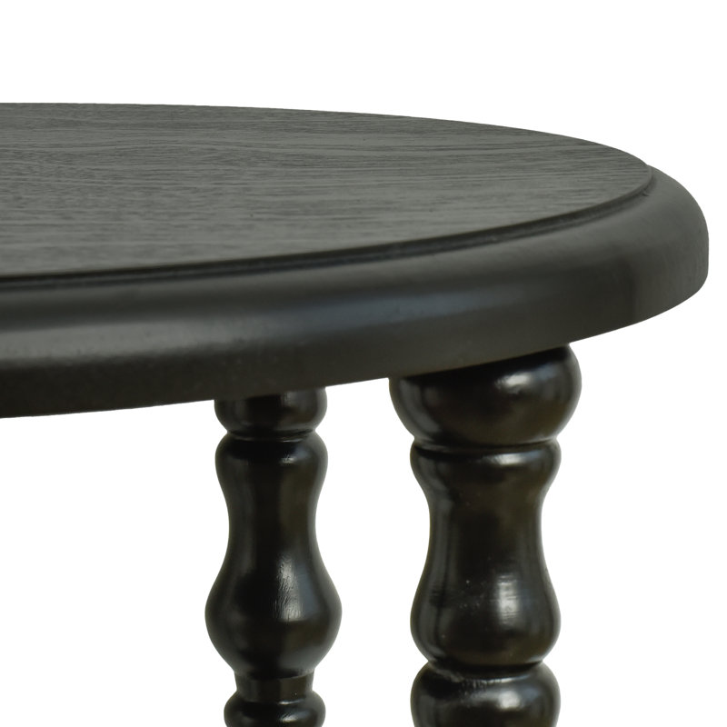 Table de chevet à 2 niveaux, petite table de bout, table d'appoint, table de chevet avec tablette de rangement, tables basses pour petits espaces, chambre à coucher (noir)