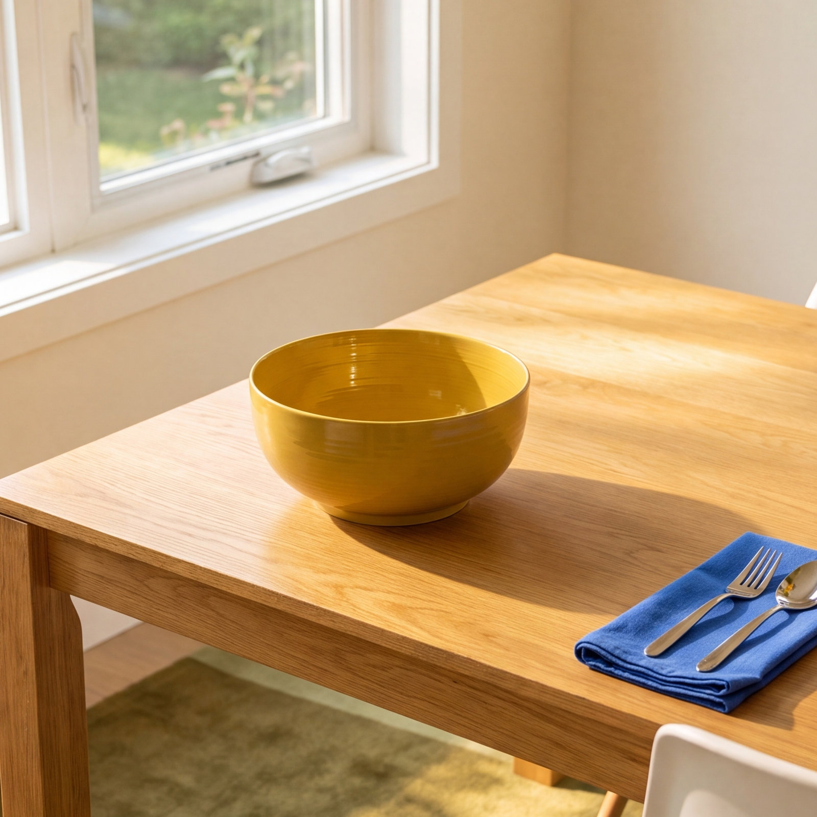 Holmestrand Serving Bowl, Mustard