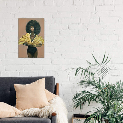 Diva - Wrapped Canvas Painting