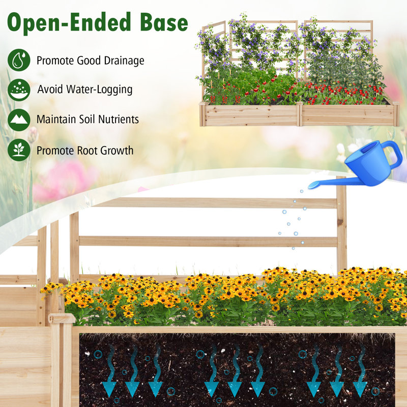 Tewksbury Wood Planter Box