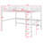 Metal Loft Bed With Power Outlet And LED Lighted-1377206987