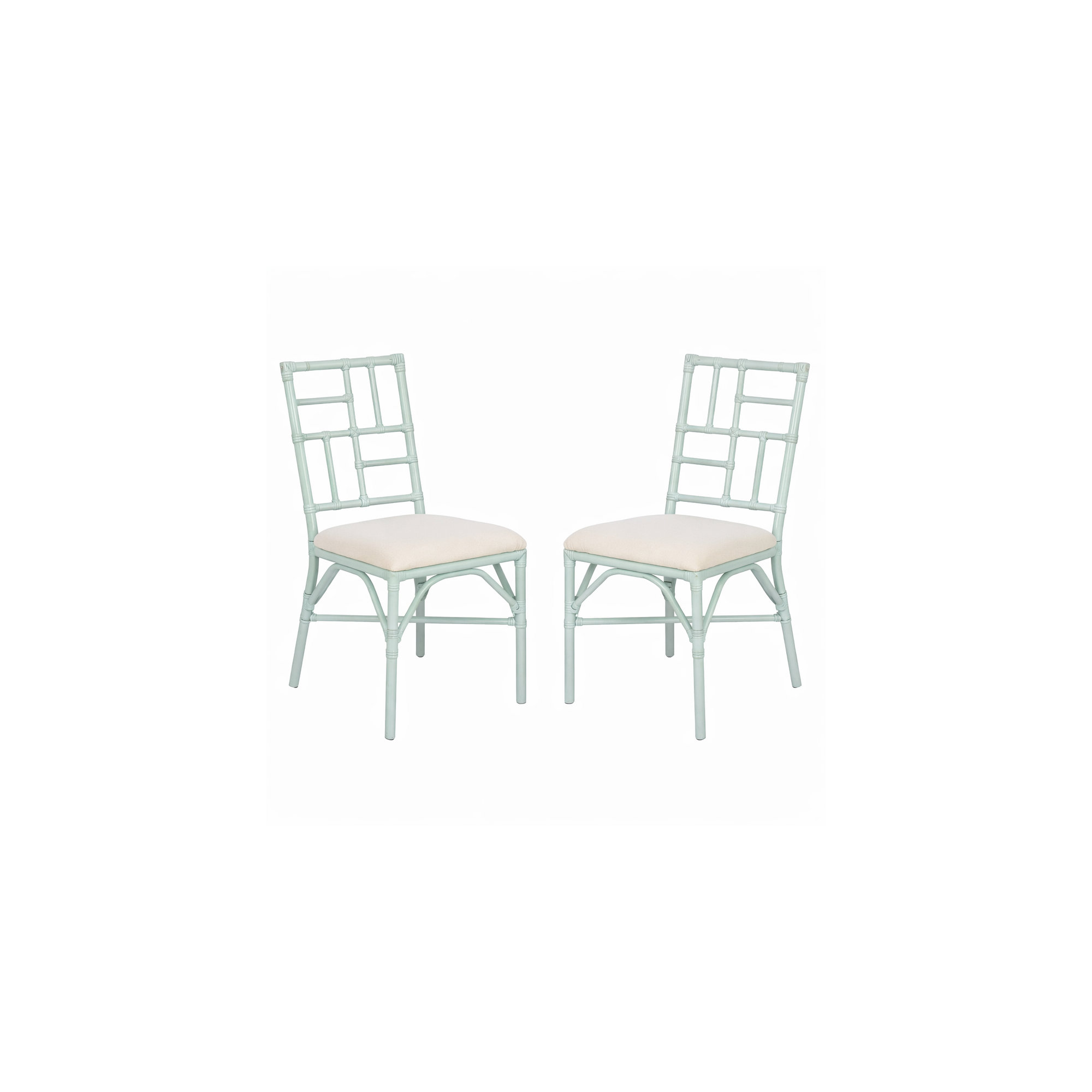 46.99Cm Wide Parsons Chair, Light Blue