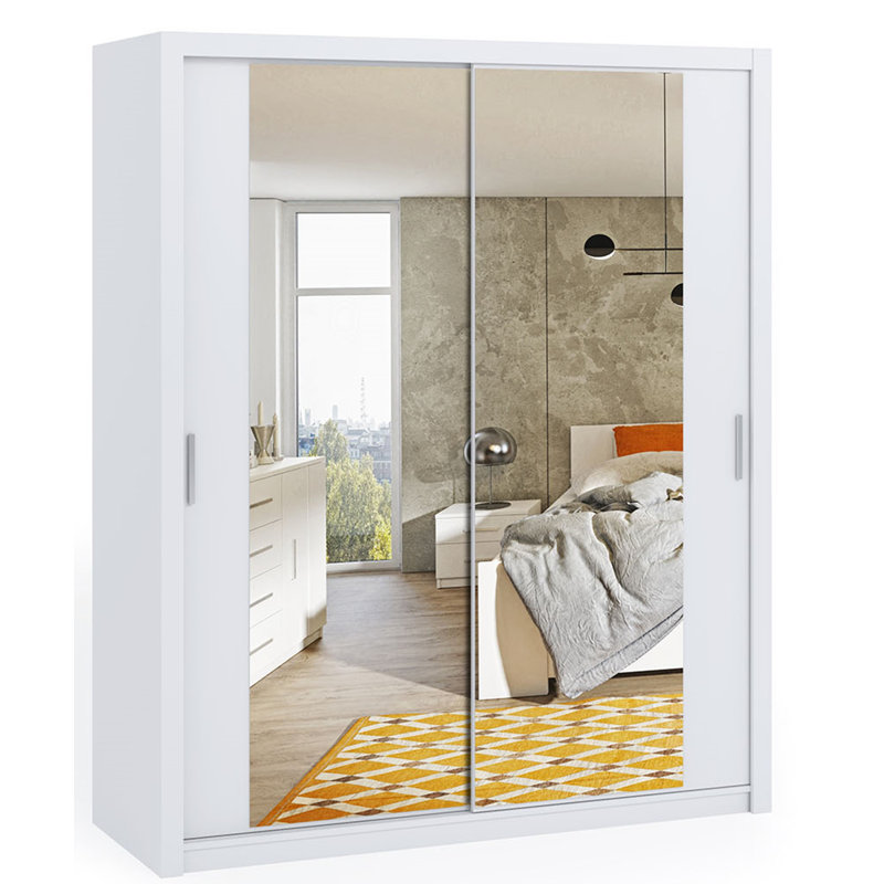 Jaleek 2 Door Manufactured Wood Wardrobe