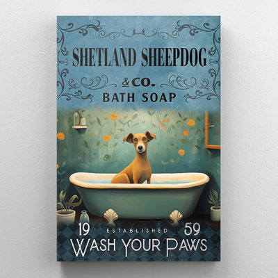 Laeuna " Shetland Sheepdog Bath Soap "