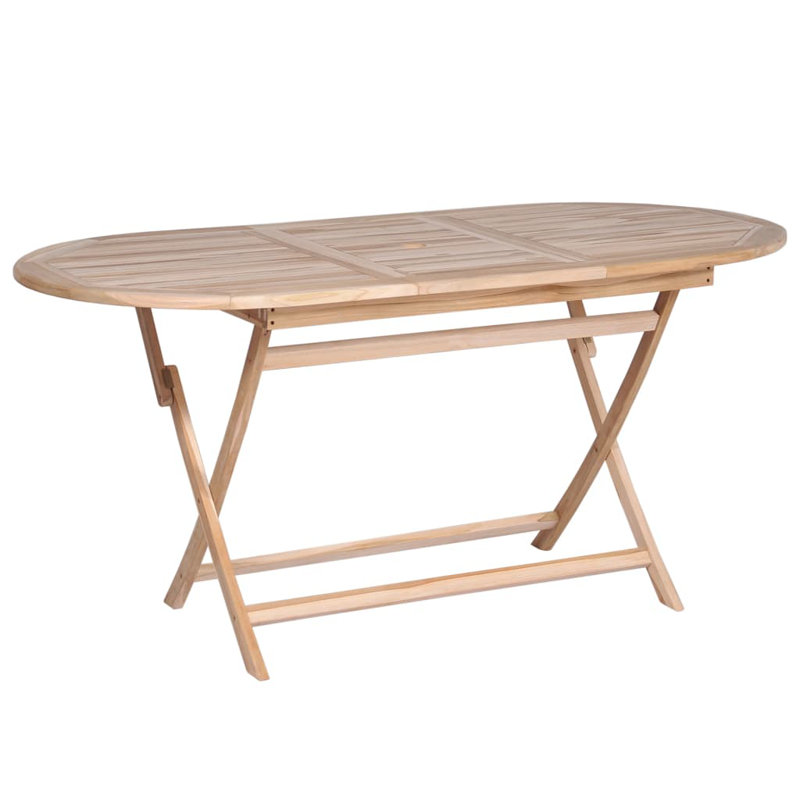 Table basse pliable en bois Fenderson
