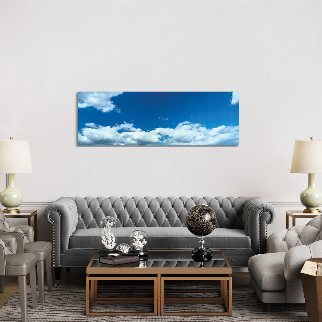 Clouds In The Sky, Wisconsin, USA by Panoramic Images - Wrapped Canvas Panoramic Print