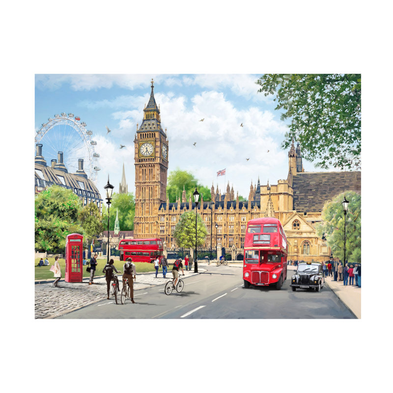 The Macneil Studio «London», art sur toile, H 14 po x l 19 po x P 2 po