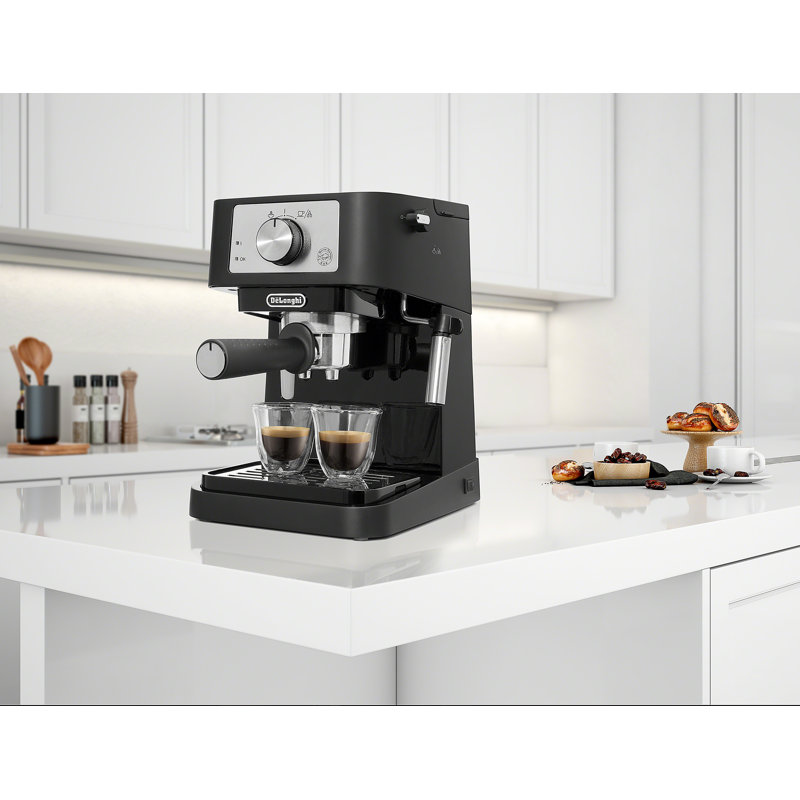 De'Longhi Stilosa Manual Espresso Machine, Latte & Cappuccino Maker