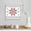 Impression de flocons de neige sur toile-738172592-738172598