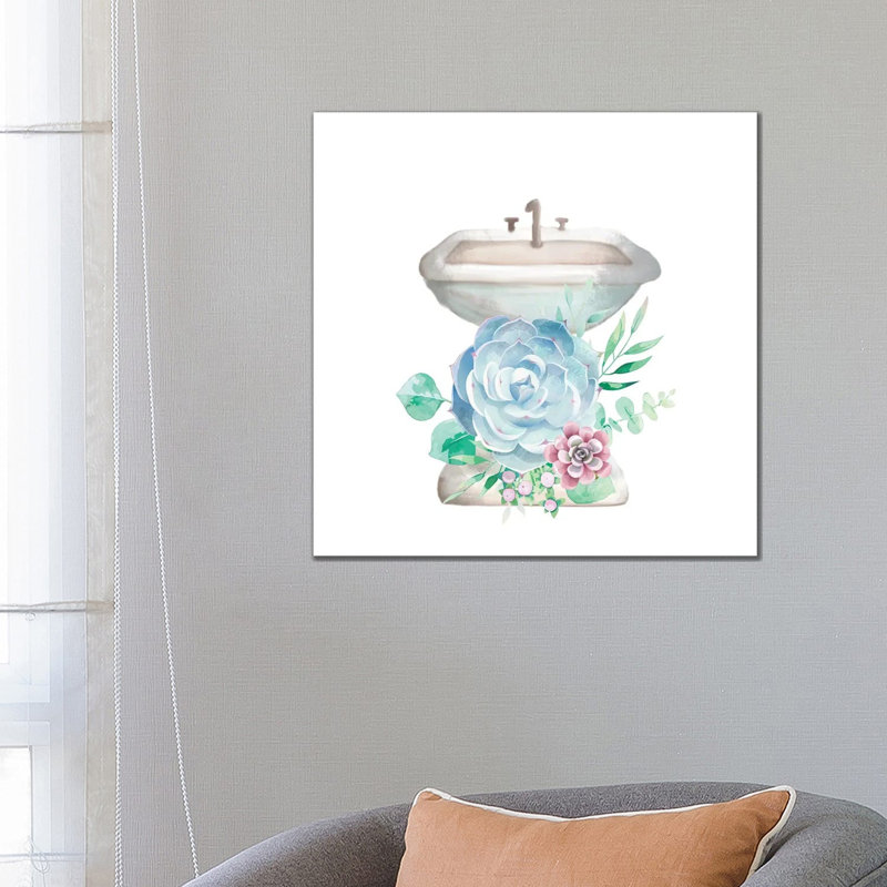 Relax Recharge III by Kimberly Allen - Wrapped Canvas Print, 66.04 cm H x 66.04 cm W x 1.91 cm D