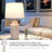 25"Dimmable Ceramic Table Lamp Touch Control Light-186266815