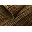 Tapis intérieur en laine 2 pi 8 po x 4 pi 2 po one-of-kind à la main-noué la new age brown Nash