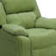 Deluxe Padded Contemporary Kids Recliner with Storage Arms-769427016