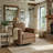 Sand Brandy Swivel Glider