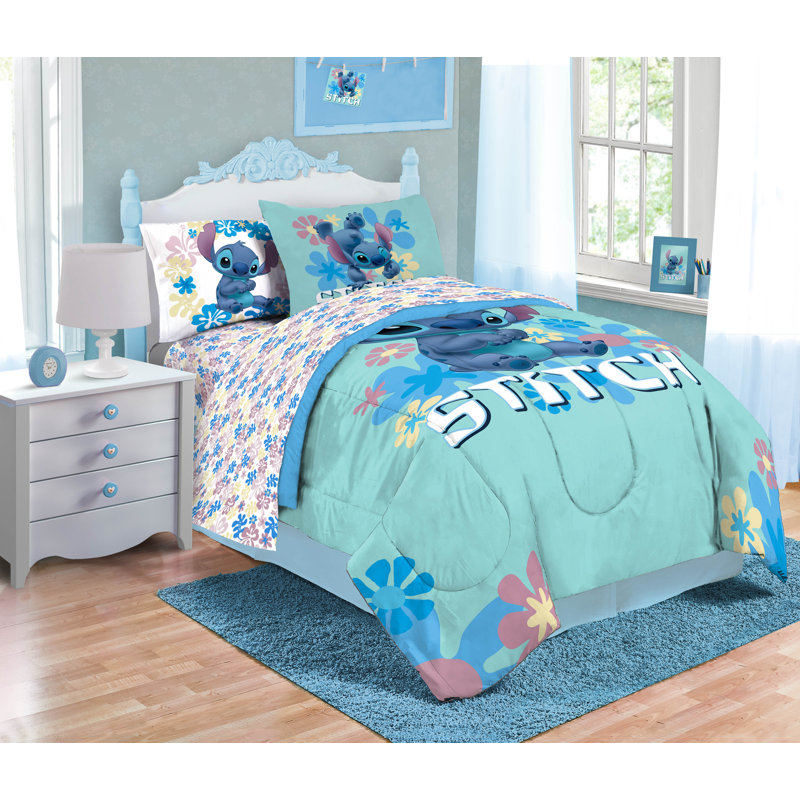 ENSEMBLE DE LIT DOUBLE LILO & STITCH SIMPLE SWEET, Lit double