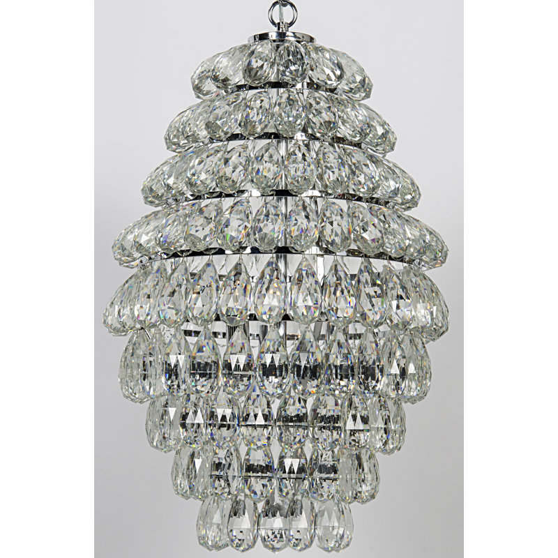 Lustre à niveaux 3 lumières
