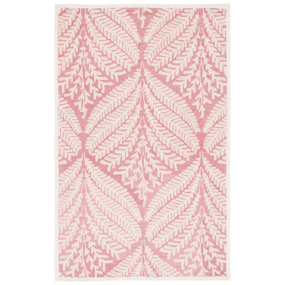 Jashona Hand Tufted Wool Floral Rug