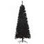 Grand sapin de Noël artificiel non éclairé 6 pi avec branches réalistes et base en acier