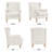 Chloris 30"W Modern Upholstered Wingback Accent Chair with Arms, Comfy Side Armchair for Living Room Bedroom Home Office(Set of 2)-744685737