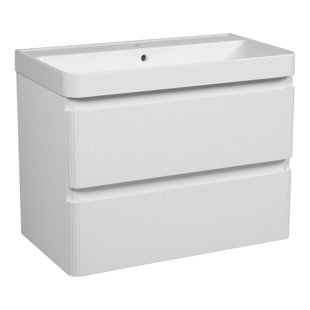 29.5'' Single Bathroom Vanity with Ceramic Top