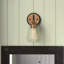 Single Transparent Dimmable Vanity Light