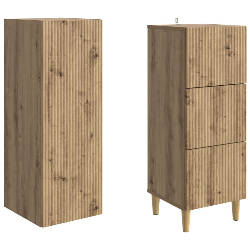 Storage Cabinet, Artisan Oak