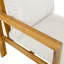 Chaise de patio d'extérieur simple avec coussins-2096025795