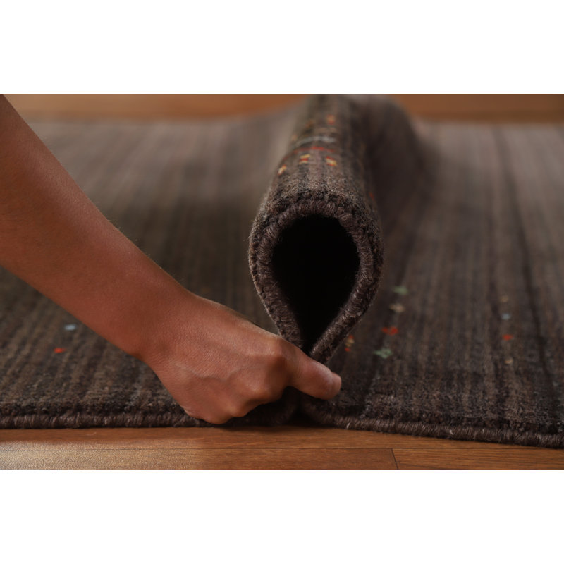 Tapis tribal brun Gabbeh