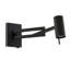 Gavel Dimmable LED Swing Arm Light, With Built-in USB Port, 3000K Color Temperature-1251793125
