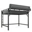 Lit mezzanine avec ports USB et lumières DEL Lumispace-130024864-130024866