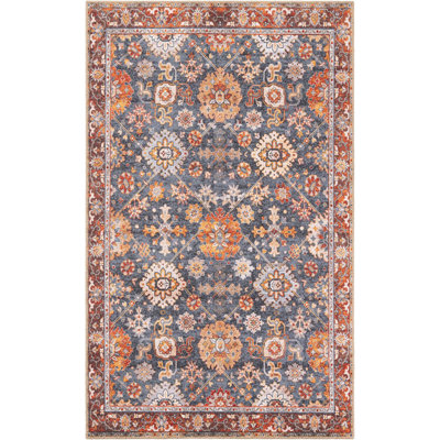 Tapis bleu marine Aucun