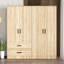 Armoire double avec 4 portes minces et 2 tiroirs! -105840232