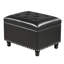 Banc de rangement avec repose-pieds en similicuir-121504026