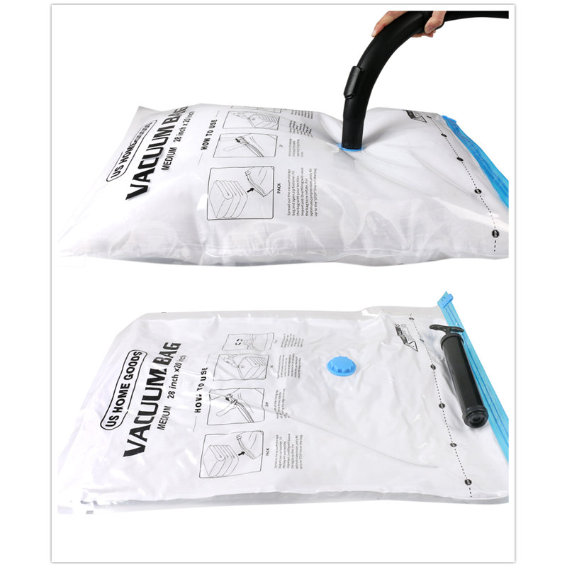 US HOME GOODS Plastic / Acrylic Vacuum Storage Bags