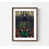 Framed Print with Mat sélectionné
