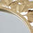 30.5"Eden Gingko Leaf Round Wall Mirror-1932835420