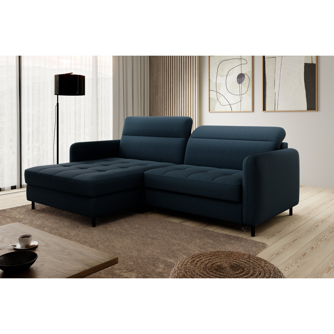 Ecksofa Alayssa mit Bettfunktion