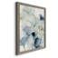 Indigo Ginkgo I - peinture sur toile encadrée-1640175578-1640175584