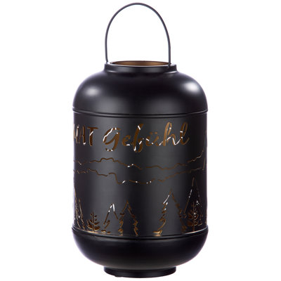 37cm Metal Tabletop Lantern