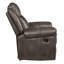 Fauteuil inclinable et oscillant Simonis Brown