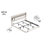 Komor Upholstered Storage Bed with Charging Station and LED Lights-1090827077-1090827076